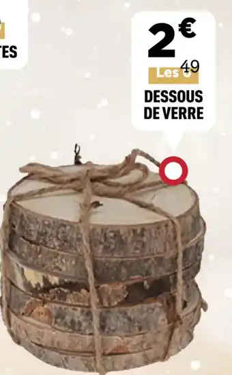 Centrakor Dessous de verre offre