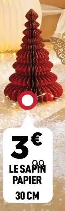 Centrakor Lesapin papier 30 cm offre