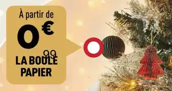 Centrakor La boule papier offre