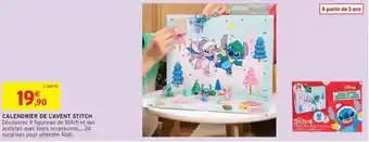 Intermarché Express Avent - calendrier de l'avent stitch offre
