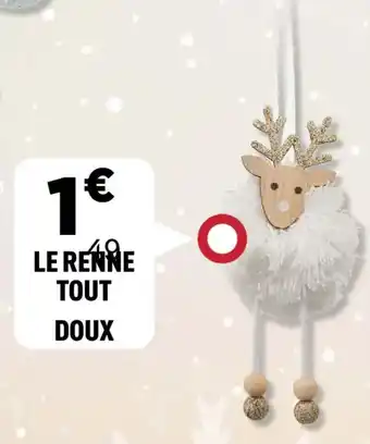 Centrakor Le renne tout doux offre