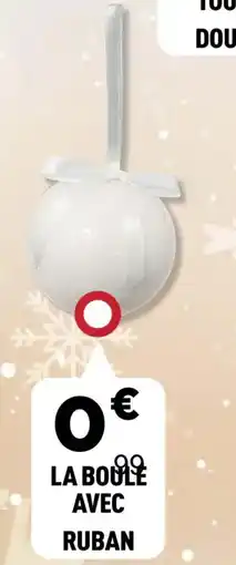 Centrakor La boule avec ruban offre