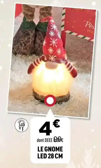 Centrakor Le gnome led 28 cm offre