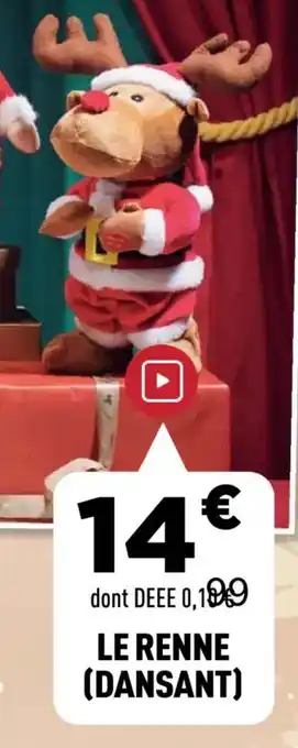 Centrakor Le renne (dansant) offre