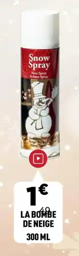 Centrakor La bombe de neige offre