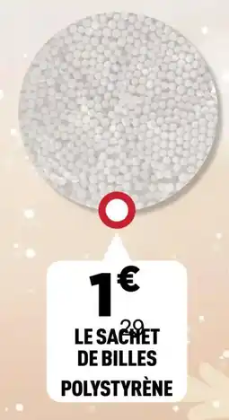 Centrakor Le sachet de billes polystyrène offre