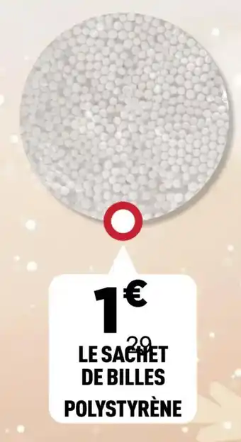 Centrakor Le sachet de billes polystyrène offre