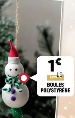 Centrakor Boules polystyrène offre