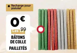 Centrakor Bâtons de colle pailletés offre