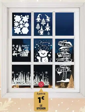 Centrakor Le sticker offre