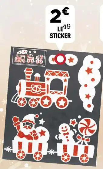 Centrakor Le sticker offre