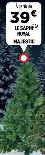 Centrakor Le sapin royal majestic offre