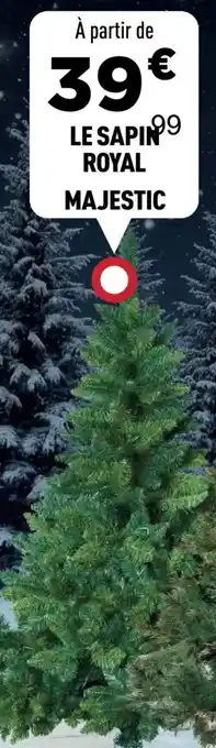 Centrakor Le sapin royal majestic offre