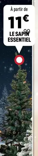 Centrakor Le sapin essentiel offre