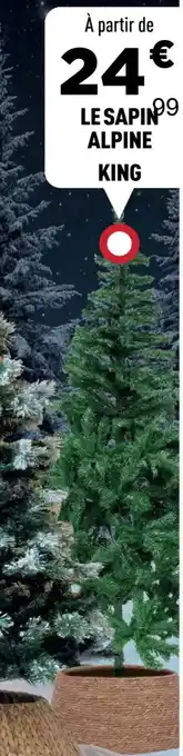 Centrakor Le sapin alpine king offre