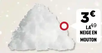 Centrakor La neige en mouton offre