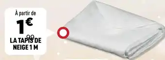 Centrakor La tapis de neige 1 m offre
