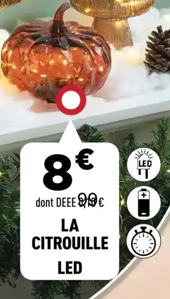 Centrakor La citrouille led offre