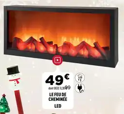 Centrakor Le feu de cheminée led offre
