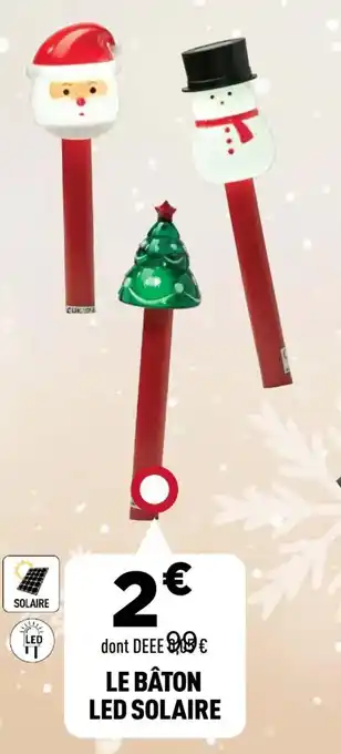 Centrakor Le bâton led solaire offre