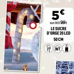 Centrakor Le sucre d'orge 20 led 50 cm offre