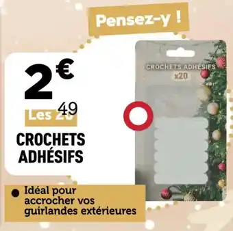 Centrakor Crochets adhésifs offre