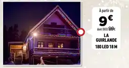 Centrakor La guirlande 180 led 18 m offre