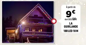 Centrakor La guirlande 180 led 18 m offre