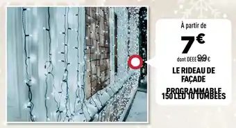 Centrakor Le rideau de façade 15rogrammables offre