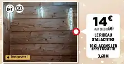 Centrakor Le rideau stalactites 10.glacons led glaconsled offre