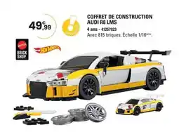 JouéClub Mattel - coffret de construction audi r8 lms offre