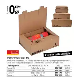 Hyperburo Facile - boîte postale offre