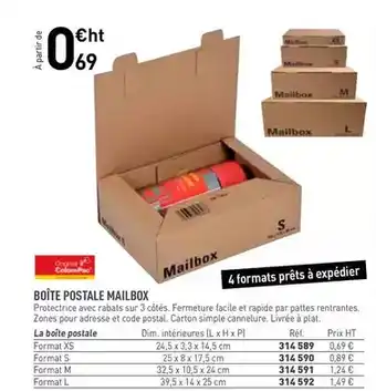 Hyperburo Facile - boîte postale offre