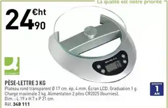 Hyperburo Dim - pêse-lettre 3 kg offre