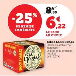 Bi1 Biere la goudale offre
