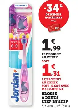 Bi1 Brosse a dents step by step offre