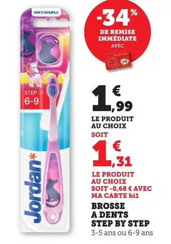 Bi1 Brosse a dents step by step offre