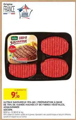 Intermarché ULTRA SAVOUREUX 15% MG offre