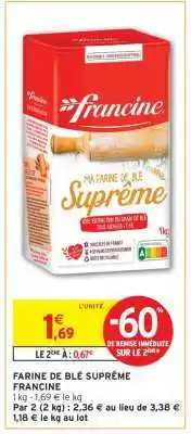 Intermarché FARINE DE BLÉ SUPRÊME offre