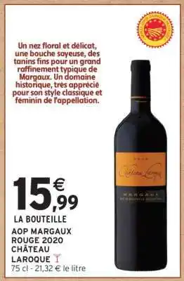 Intermarché LA BOUTEILLE offre