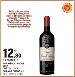 Intermarché CHÂTEAU LES GRANDS CHÊNES offre