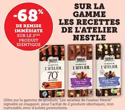 Bi1 SUR LA GAMME LES RECETTES DE L'ATELIER NESTLE offre