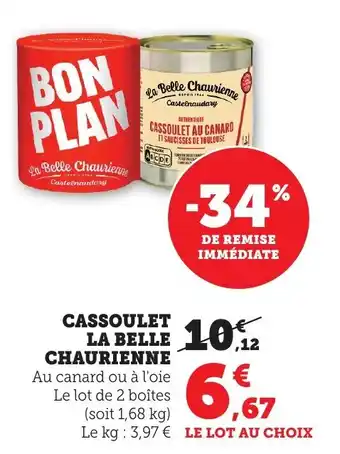 Bi1 Cassoulet la belle chaurienne offre