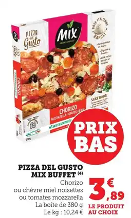 Bi1 Pizza del gusto mix buffet offre
