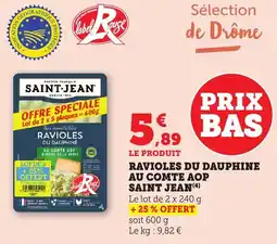 Bi1 Ravioles du dauphine au comte aop saint jean offre