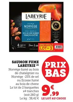 Bi1 Saumon fume labeyrie offre