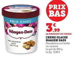 Bi1 Creme glacee haagen dazs offre