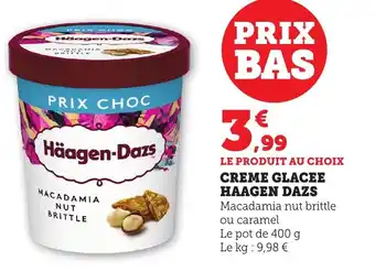 Bi1 Creme glacee haagen dazs offre