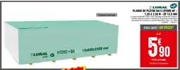 Batkor PLURAL Plaque de plâtre BA13 Hydro NF offre