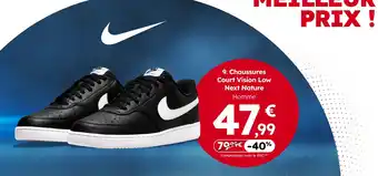 NIKE Chaussures Court Vision Low Next Nature homme